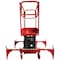 Pake Handling Tools Scissor Lift, Push-Around Drive, 660 lb Cap., 22 ft Max Height PAKSL-SJY0358-SE - alternate 2